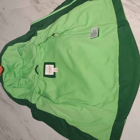 Cat & Jack Frog Rain Coat, Color Green,Size 12M - Picture 5 of 5